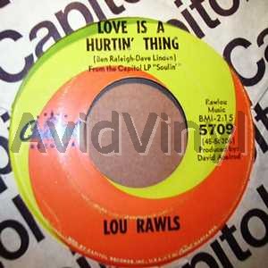 LOU RAWLS - Love Is A Hurtin' Thing / Memory Lane
