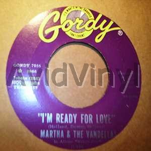 Martha And The Vandellas I'm+Ready+For+Love+/+He+Doesn't+Love+Her+Anymore 45RPM