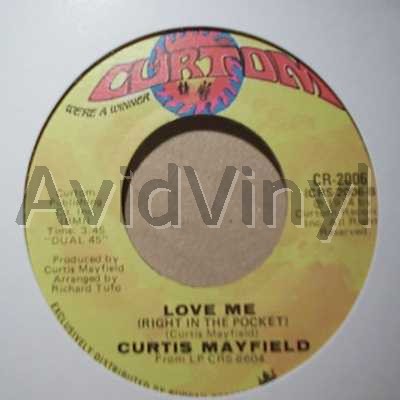 CURTIS MAYFIELD - Love Me / Mother's Son