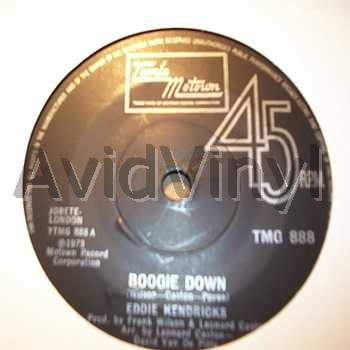 Eddie Kendricks Boogie+Down+/+Eddie's+Love 45RPM