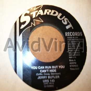 You Can Run But You Can't Hide / You Won't Be Sorry - JERRY BUTLER
