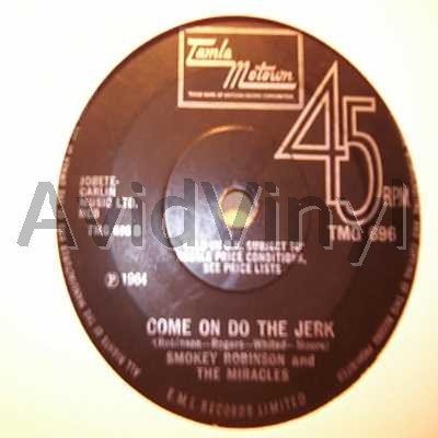 SMOKEY ROBINSON & THE MIRACLES - Come On Do The Jerk / The Tracks Of My Tears