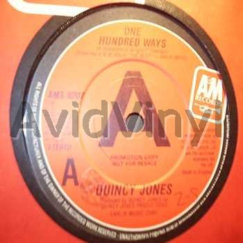 QUINCY JONES - One Hundred Ways / The Dude
