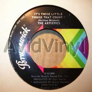 ARTISTICS - It's Those Little Things That Count / Being In Love