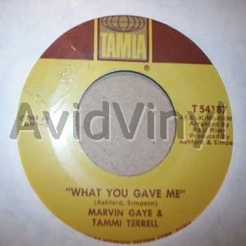 MARVIN GAYE & TAMMI TERRELL - What You Gave Me / How You Gonna Keep It