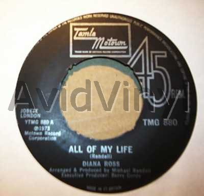 DIANA ROSS - All Of My Life / A Simple Thing Like Cry
