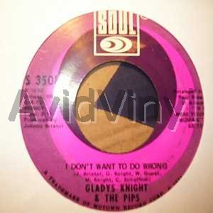 GLADYS KNIGHT & THE PIPS - I Don't Want To Do Wrong / Is There A Place