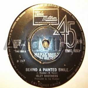 Isley Brothers Behind+A+Painted+Smile+/+One+Too+Many+Heartaches 45RPM