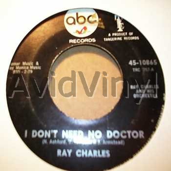Ray Charles I+Don't+Need+No+Doctor+/+Please+Say+Your+Fooling 45RPM