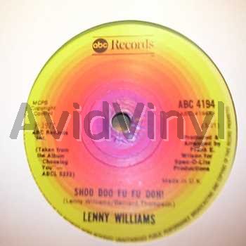 Lenny Williams Shoo+Doo+Fu+Fu+Ooh+/+Problem+Solver 45RPM