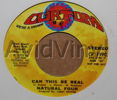 NATURAL FOUR - Can This Be Real / Same