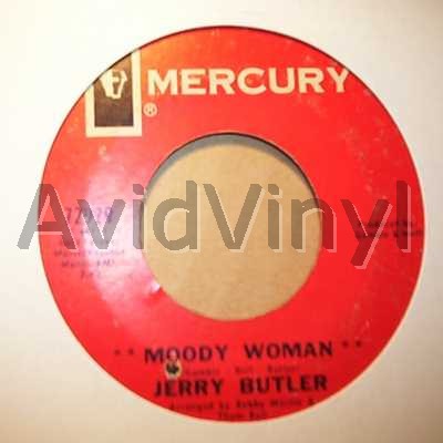 JERRY BUTLER - Moody Woman / Go Away Find Yourself Vinyl