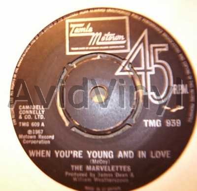 Marvelettes When Your Young And In Love / The Day You Take One 45RPM