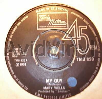 MARY WELLS - My Guy / You Lost The Sweetest Boy / Two Lovers