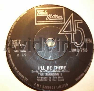 JACKSON 5 - I'll Be There / One More Chance Record