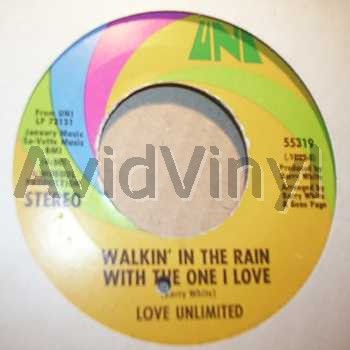 Love Unlimited Walkin'+In+The+Rain+With+The+One+I+Love+/+I+Should+Have+Known 45RPM