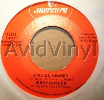 JERRY BUTLER - Special Memory / How Does It Feel