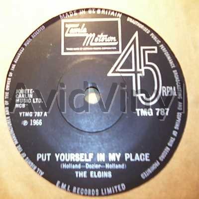 Put Yourself In My Place / It's Gonna Be Hard Times - ELGINS