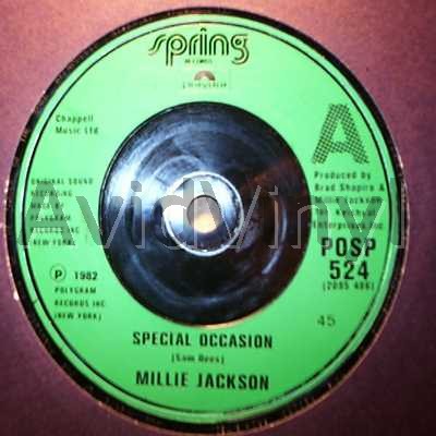 Millie Jackson Special+Occasion+/+Blues+Don't+Get+Tired+Of+Me 45RPM