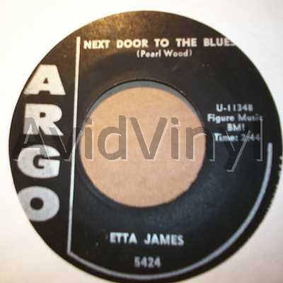 Etta James Next Door To The Blues / Fools Rush In 45RPM
