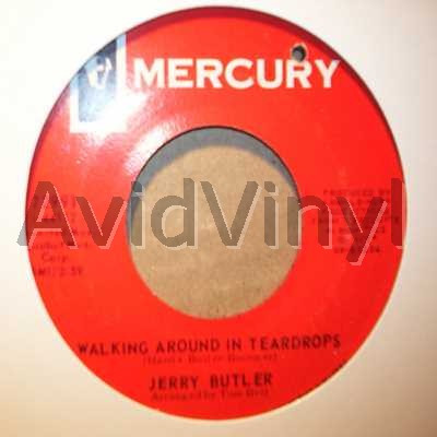 JERRY BUTLER - Walking Around In Teardrops / Don't Let Love Hang You Up Album