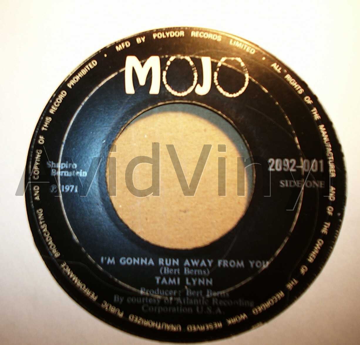 TAMI LYNN - I'm Gonna Run Away From You / The Boy Next Door CD