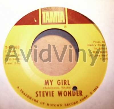STEVIE WONDER - My Girl / You Met Your Match Record