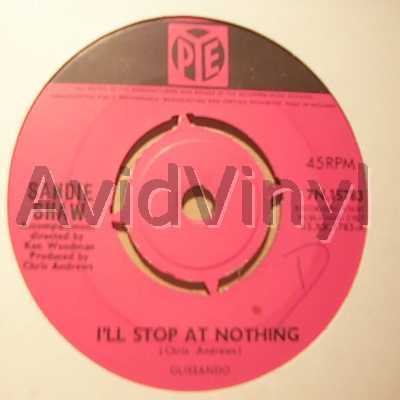 Sandie Shaw I'll+Stop+At+Nothing+/+You+Can't+Blame+Him 45RPM