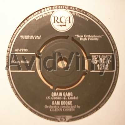 Sam Cooke Chain+Gang+/+I+Fall+In+Love+Every+Day 45RPM