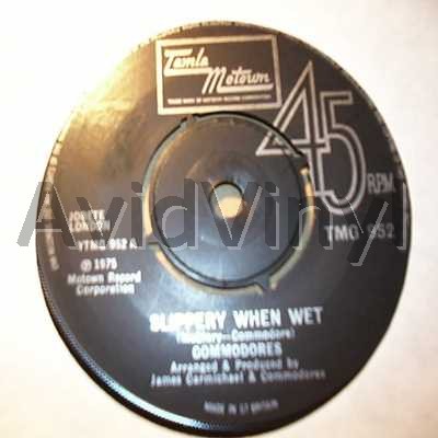 COMMODORES - Slippery When Wet / The Bump