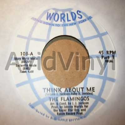 FLAMINGOS - Think About Me / Pt2 Album