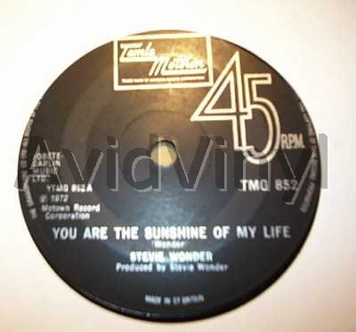 You Are The Sunshine Of My Life / Look Around - STEVIE WONDER