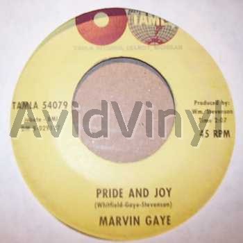 MARVIN GAYE - Pride And Joy / One Of These Days Album