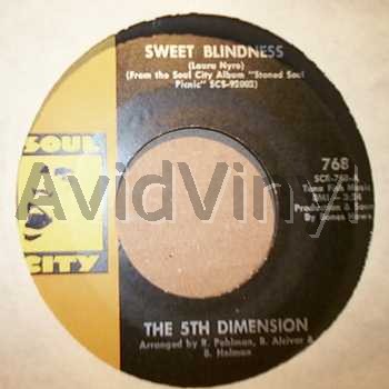 Sweet Blindness / Bobbie's Blues - 5TH DIMENSION