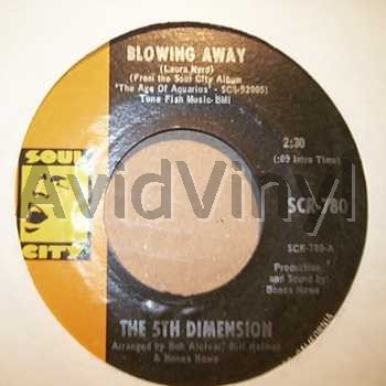 5TH DIMENSION - Blowing Away / Skinny Man