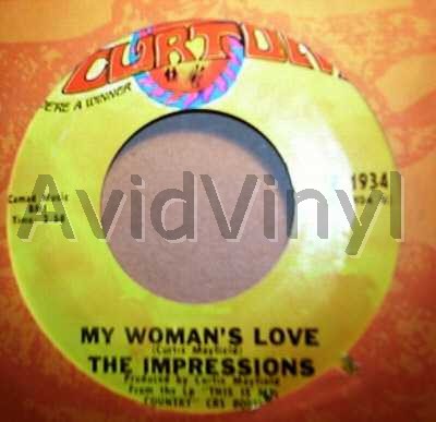IMPRESSIONS - This Is My Country / My Womans Love CD