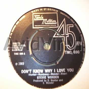 STEVIE WONDER - Don't Know Why I Love You / My Cherie Amour Album