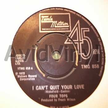 FOUR TOPS - I Can't Quit Your Love / I Am Your Man