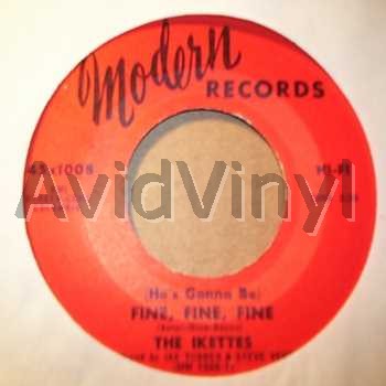 IKETTES - Fine Fine Fine / How Come