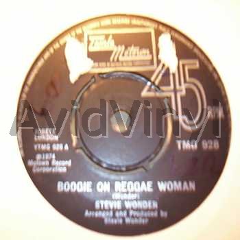 STEVIE WONDER - Boogie On Reggae Woman / Evil