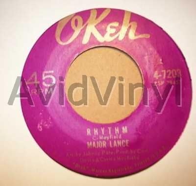 Major Lance Rhythm+/+Please+Don't+Say+No+More 45RPM