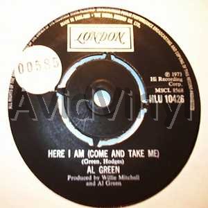 AL GREEN - Here I Am / I'm Glad Your Mine