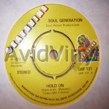 SOUL GENERATION - Hold On / The Lonely Sea