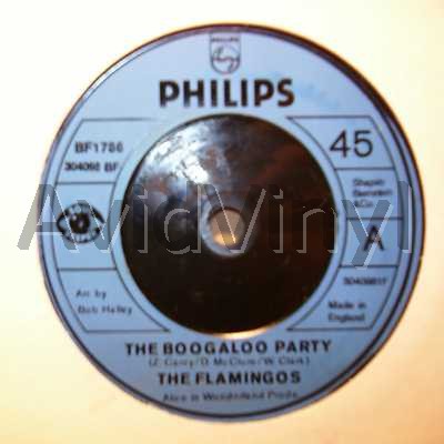 FLAMINGOS - The Boogaloo Party / The Nearness Of You