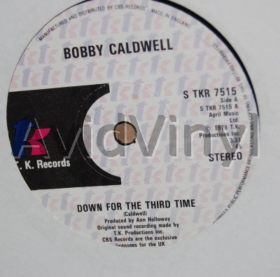 BOBBY CALDWELL - Down For The Third Time / My Flame