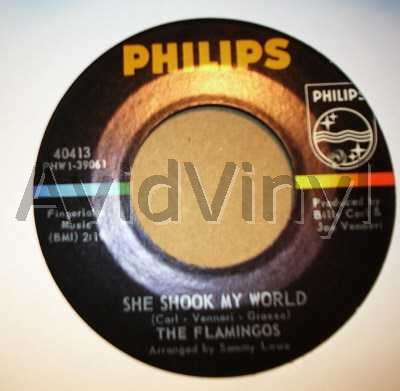 She Shook My World / Itty Bitty Baby - FLAMINGOS