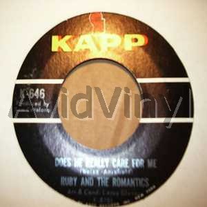 Ruby & The Romantics - Does He Really Care For Me / Nevertheless