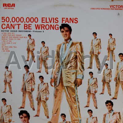 ELVIS PRESLEY - Elvis' Gold Records Volume 2