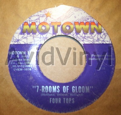 FOUR TOPS - 7 Rooms Of Gloom / I'll Turn To Stone