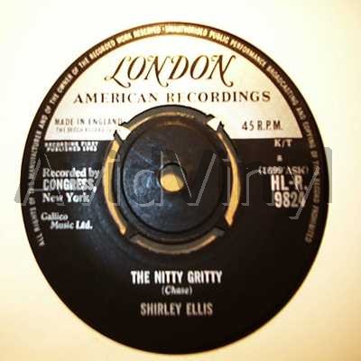 Shirley Ellis The+Nitty+Gritty+/+Give+Me+A+List 45RPM